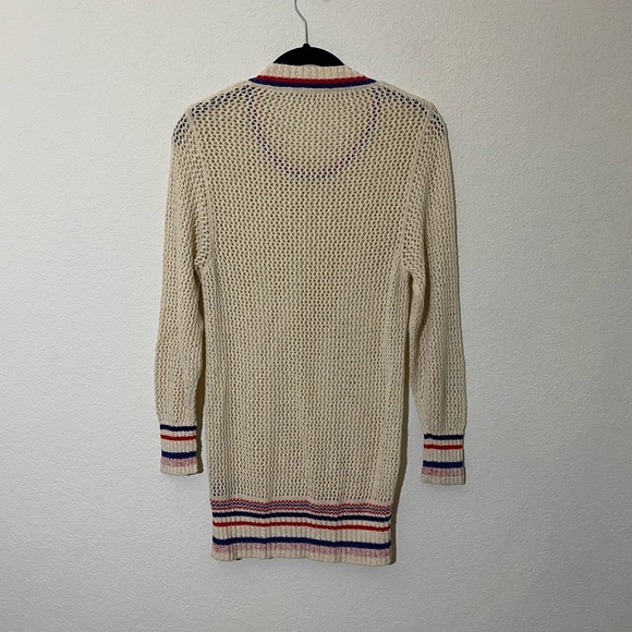 Isabel Marant Open Crochet Knit Chenille Long Sweater - Picture 5 of 16